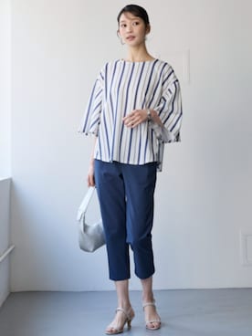 nissen Smile Modelsさん（レディース・166cm）の春コーディネート