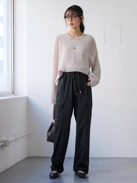 nissen Smile Modelsさん(レディース・165cm)の春コーディネート
