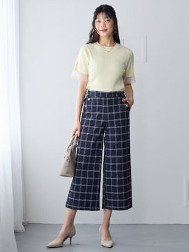 nissen Smile Modelsさん（レディース・166cm）の春コーディネート