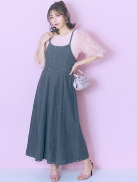 nissen Smile Modelsさん（レディース・167cm）の春コーディネート