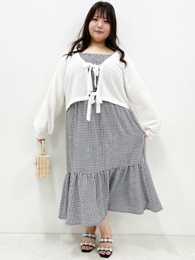 nissen Smile Modelsさん（レディース・157cm）の春コーディネート