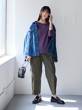 nissen Smile Modelsさん（レディース・166cm）の夏コーディネート