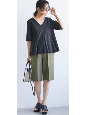 nissen Smile Modelsさん（レディース・167cm）の春コーディネート