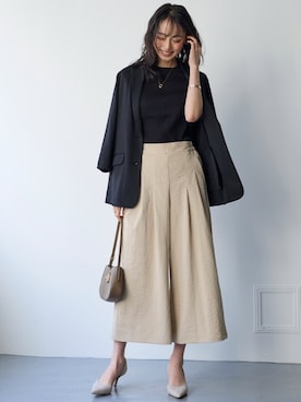 nissen Smile Modelsさん（レディース・165cm）の春コーディネート