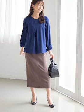 nissen Smile Modelsさん（レディース・170cm）の秋コーディネート