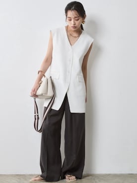 nissen Smile Modelsさん(レディース・163cm)の春コーディネート