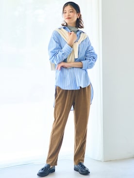 nissen Smile Modelsさん（レディース・168cm）の秋コーディネート