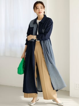 nissen Smile Modelsさん（レディース・167cm）の冬コーディネート