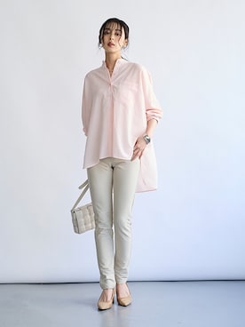 nissen Smile Modelsさん（レディース・165cm）の夏コーディネート