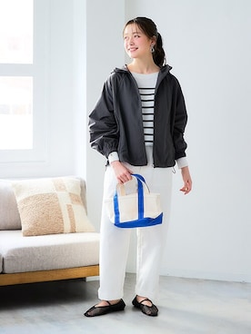 nissen Smile Modelsさん（レディース・164cm）の春コーディネート