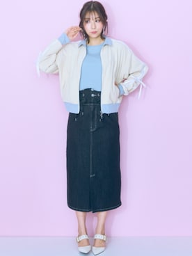 nissen Smile Modelsさん（レディース・167cm）の春コーディネート