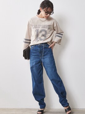 nissen Smile Modelsさん(レディース・163cm)の春コーディネート