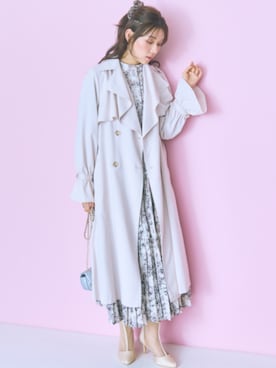 nissen Smile Modelsさん（レディース・166cm）の冬コーディネート