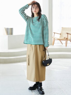 nissen Smile Modelsさん（レディース・167cm）の冬コーディネート