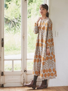 nissen Smile Modelsさん（レディース・167cm）の秋コーディネート