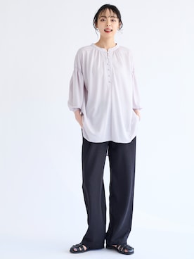 nissen Smile Modelsさん（レディース・165cm）の春コーディネート