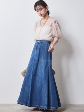 nissen Smile Modelsさん(レディース・163cm)の春コーディネート