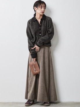 nissen Smile Modelsさん（レディース・163cm）の秋コーディネート