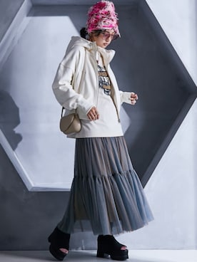 nissen Smile Modelsさん（レディース・163cm）の秋コーディネート