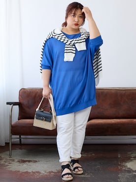 nissen Smile Modelsさん（レディース・158cm）の春コーディネート