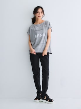 nissen Smile Modelsさん（レディース・163cm）の春コーディネート