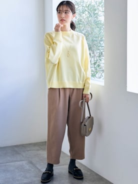 nissen Smile Modelsさん（レディース・164cm）の秋コーディネート