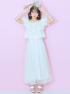 nissen Smile Modelsさん(レディース・162cm)の春コーディネート
