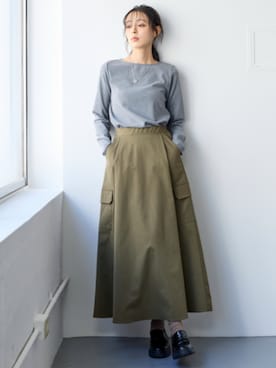 nissen Smile Modelsさん(レディース・165cm)の冬コーディネート