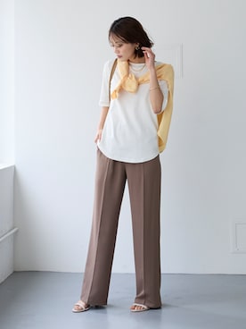 「nissen（ニッセン）のアイテム」を使った、nissen Smile Modelsさん（レディース・167cm）の春コーディネート