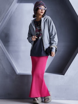 nissen Smile Modelsさん（レディース・163cm）の秋コーディネート