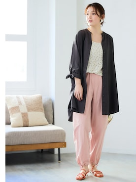 nissen Smile Modelsさん（レディース・160cm）の春コーディネート