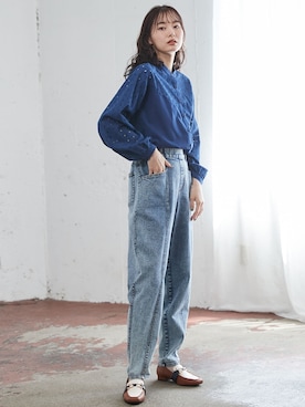 nissen Smile Modelsさん（レディース・167cm）の夏コーディネート