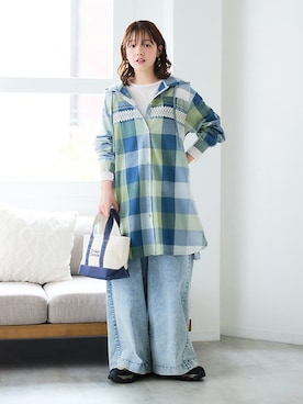 nissen Smile Modelsさん(レディース・160cm)の秋コーディネート