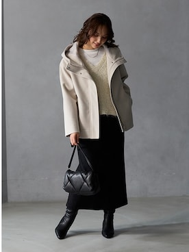 nissen Smile Modelsさん(レディース・163cm)の秋コーディネート