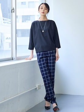 nissen Smile Modelsさん（レディース・165cm）の冬コーディネート