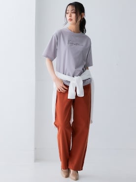 「アイテム（スポーツグッズ）」を使った、nissen Smile Modelsさん（レディース・165cm）の夏コーディネート