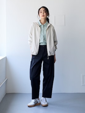 nissen Smile Modelsさん（レディース・165cm）の夏コーディネート