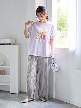 nissen Smile Modelsさん(レディース・160cm)の春コーディネート