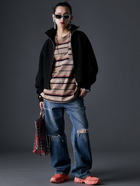 nissen Smile Modelsさん(レディース・163cm)の秋コーディネート