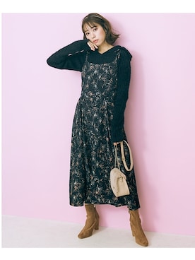 nissen Smile Modelsさん（レディース・162cm）の秋コーディネート