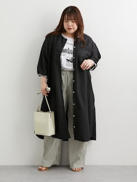 nissen Smile Modelsさん（レディース・158cm）の春コーディネート