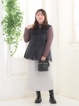 nissen Smile Modelsさん（レディース・170cm）の秋コーディネート