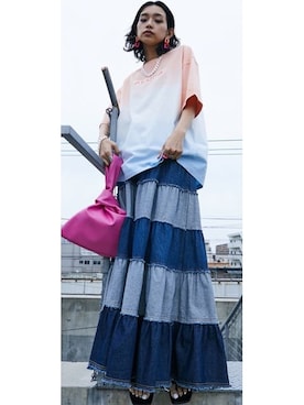 nissen Smile Modelsさん(レディース・167cm)の春コーディネート