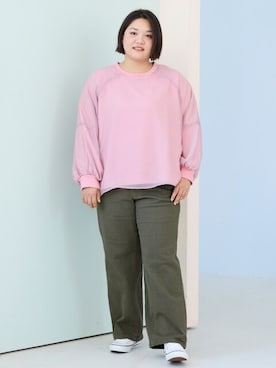 nissen Smile Modelsさん（レディース・163cm）の冬コーディネート