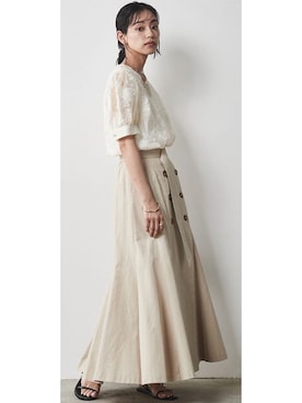 nissen Smile Modelsさん（レディース・167cm）の夏コーディネート