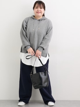 nissen Smile Modelsさん（レディース・158cm）の秋コーディネート