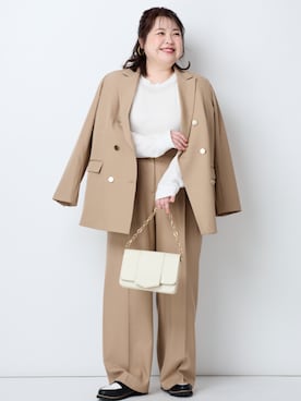 nissen Smile Modelsさん（レディース・158cm）の冬コーディネート