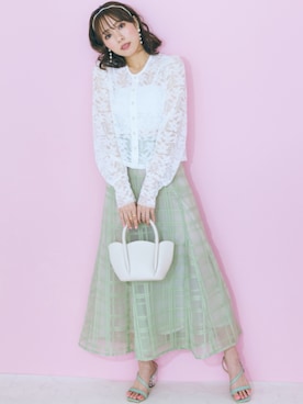 nissen Smile Modelsさん（レディース・162cm）の春コーディネート