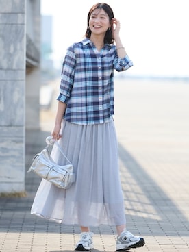 nissen Smile Modelsさん（レディース・168cm）の春コーディネート