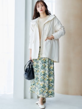 nissen Smile Modelsさん（レディース・167cm）の冬コーディネート